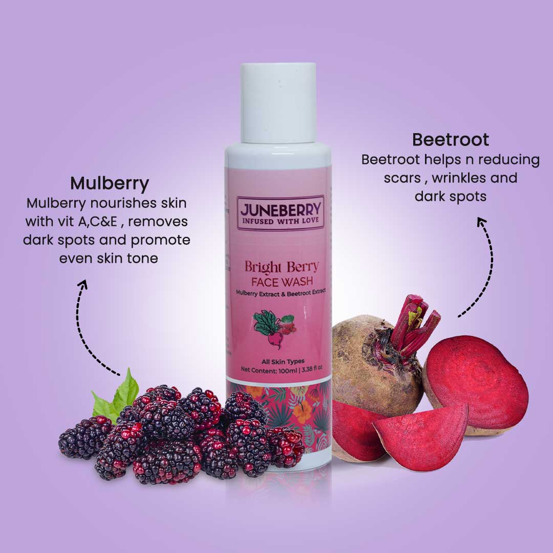 BRIGHT BERRY FACE WASH